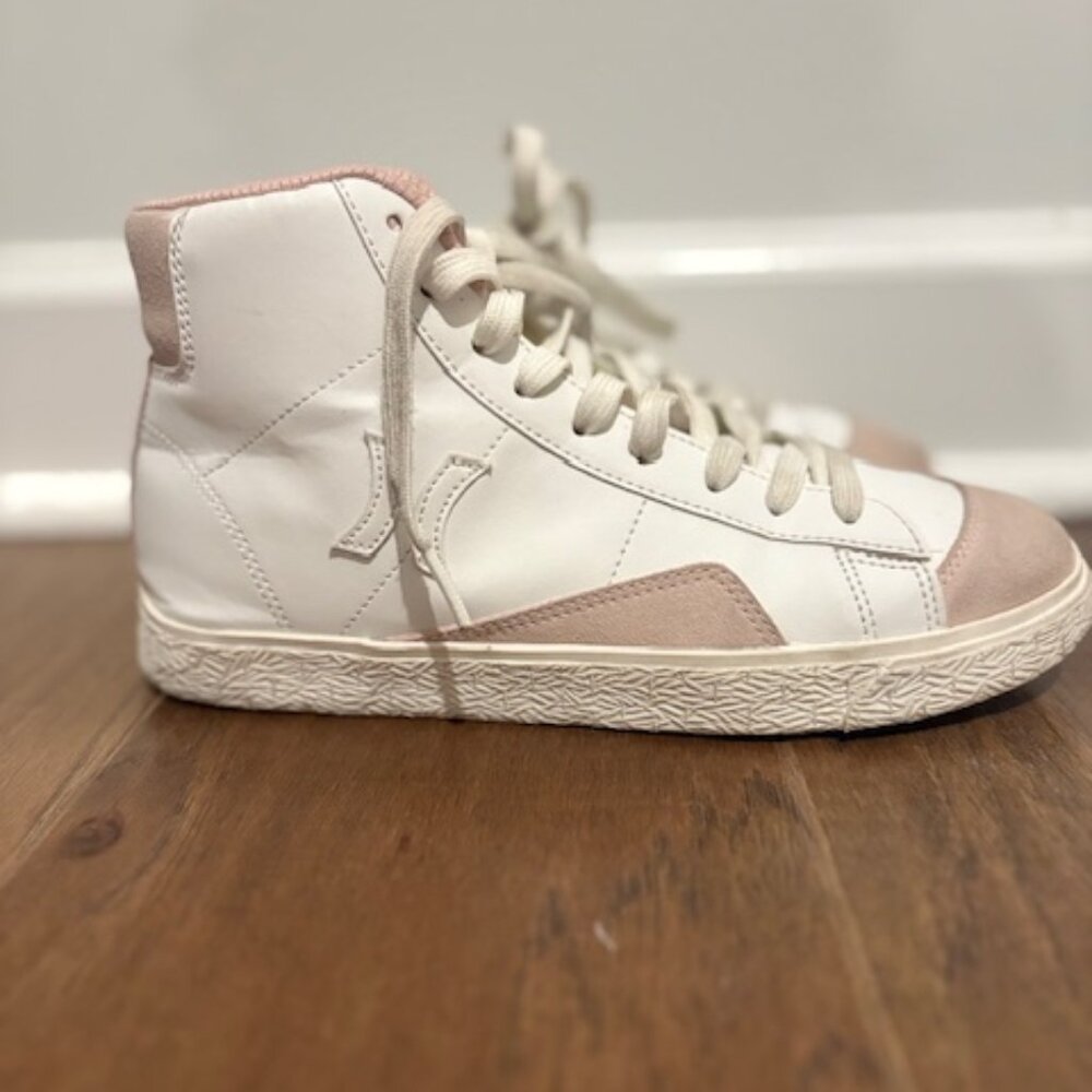 Hurley Pink & White Sneakers Y2K Cute